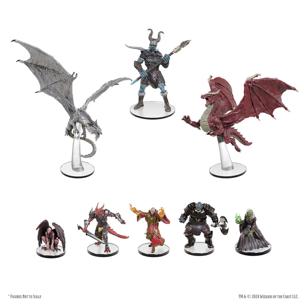 D&D Icons of the Realms: Return of the Dragons – 8 Ct. Booster Brick (Q1 2025)