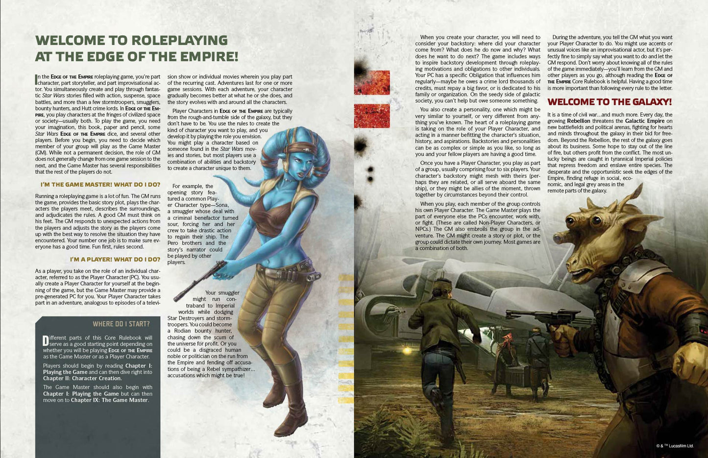 Star Wars: Edge of the Empire - Core Book (EN)