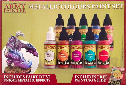 WARPAINTS: METALLIC COLOURS PAINT SET