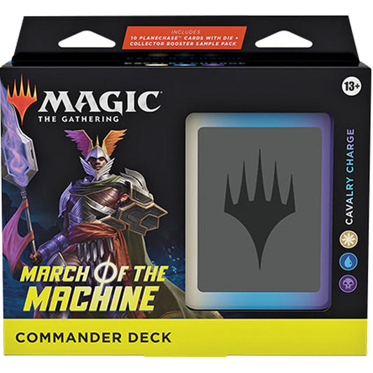 MTG MARCH OF THE MACHINE COMMANDER CAVALRY CHARGE