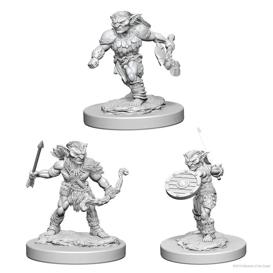 DND UNPAINTED MINIS WV1 GOBLINS